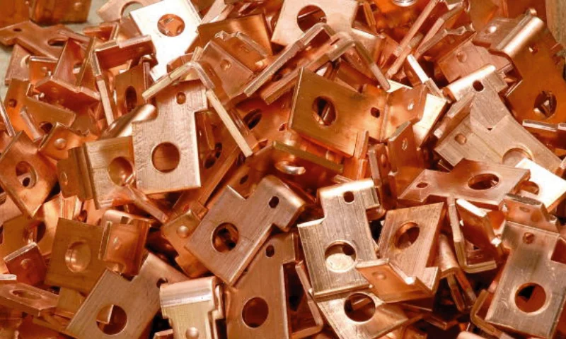 Stamped & Formed Copper Components